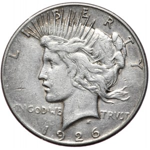 USA, Dollar 1926, Typ Frieden