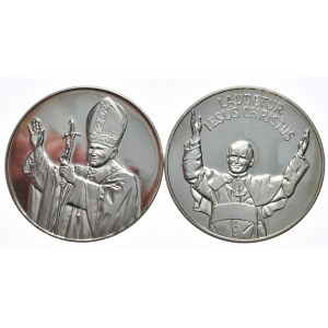 Medaillen, Johannes Paul II, 2 Stk.