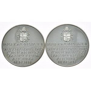 Medals, John Paul II, 2pcs.