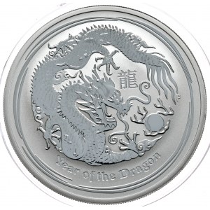Austrálie, Rok draka 2012, 1 oz, 1 oz Ag 999
