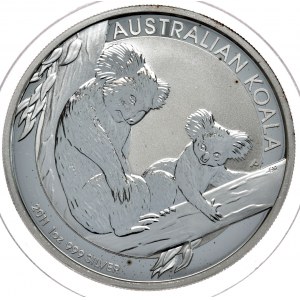 Australia, koala 2011, 1 oz, 1 uncja Ag 999