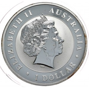 Australia, 1 dollar, Kookaburra, 2012, 1 oz, Ag 999 ounce