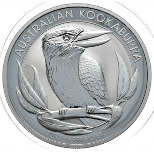 Austrálie, 1 dolar, Kookaburra, 2012, 1 oz, Ag 999 unce