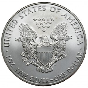 USA, Liberty Silver Eagle 2008 dolár, 1 oz, 999 AG unca,