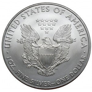 USA, Liberty Silver Eagle 2010 dolár, 1 oz, 999 AG unca,
