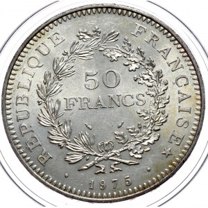 Frankreich, 50 Francs 1975, Hercules
