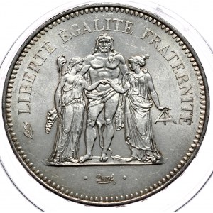 Frankreich, 50 Francs 1975, Hercules