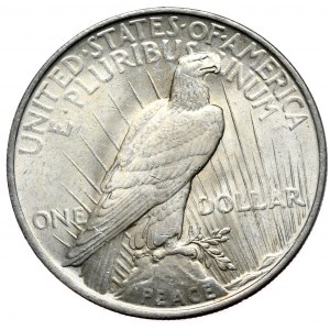 USA, dolár 1923, typ Peace, Philadelphia