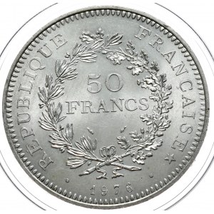 Francja, 50 franków 1976, Herkules