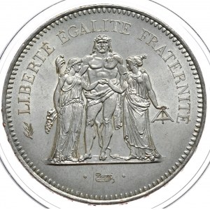Francúzsko, 50 frankov 1977, Hercules