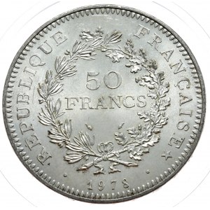 Francja, 50 franków 1978, Herkules