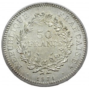 Francúzsko, 50 frankov 1974, Hercules