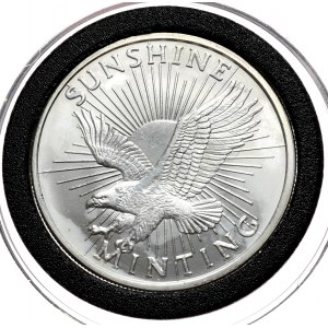 USA, Adler, Sunshine Mint, 1 Unze, 1 Unze Ag 999