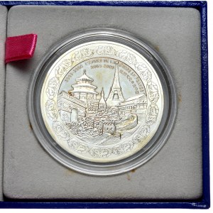 Francja, 1/4 euro 2004, w oryginalnym pudełku z certyfikatem, Rok Chin we Francji