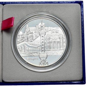 Francja, 1/4 euro 2005, Szanghaj, w oryginalnym pudełku z certyfikatem