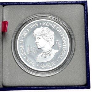 Frankreich, 1 1/2 Euro 2006, Prinzessin Amelia, in Originalverpackung mit Zertifikat