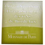 Francúzsko, 1 1/2 eura 2005,150 rokov festivalu vína v Bordeaux, v originálnej škatuli s certifikátom