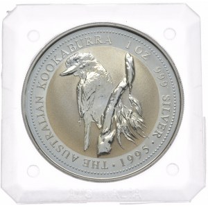 Australia, Kookaburra, 1995, 1 oz, uncja Ag 999
