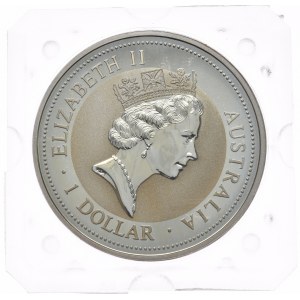 Australia, Kookaburra, 1995, 1 oz, uncja Ag 999