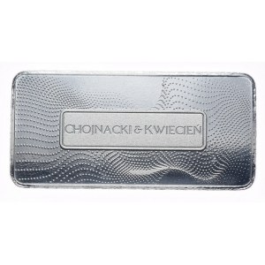 Sztabka 100 g, AG 999, Chojnacki&Kwiecień, oryg. zafoliowana
