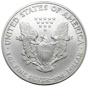 USA, dolar Liberty Silver Eagle 2001, 1 oz, uncja 999 AG