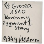 Zygmunt I Stary, półgrosz 1510, Kraków