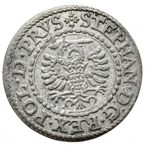 Stefan Batory, šiling 1582, Gdansk