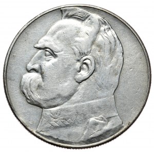 II Rzeczpospolita, 10 złotych 1934 Piłsudski, orzeł urzędowy