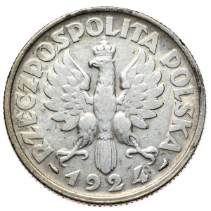 Second Republic, Spikes, 2 gold 1924, Paris