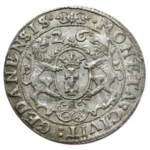 Sigismund III. Wasa, ort 1626, Danzig