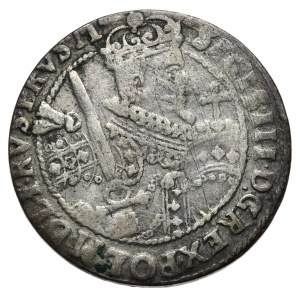 Sigismund III Vasa, ort 1622 Bydgoszcz, PRVS: M+, open Sas coat of arms