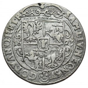Sigismund III Vasa, ort 1623, Bydgoszcz, PRV:M, seltener Schärpentyp