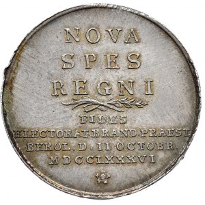 Prusy-Brandenburgia, Medal Hołd Nowej Marchii w Kostrzynie 1786