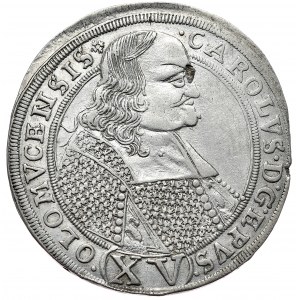 Austria, Karol II z Liechtenstein, 15 krajcarów 1694, Ołomuniec, Piękny