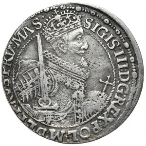 Zygmunt III Waza, ort 1621, Bydgoszcz, PRV:MAS, cyfry 1 w dacie jak romby