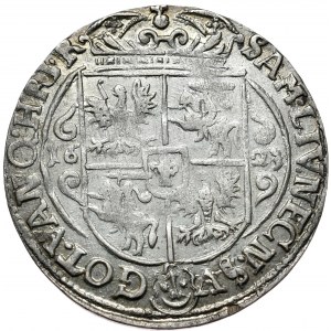 Zygmunt III Waza, ort 1623, Bydgoszcz, podwójnie nabite S w SV na rewersie