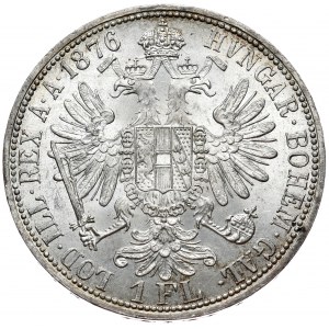 Austro-Węgry, Franciszek Józef, 1 floren 1876