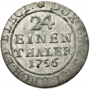 August III, 1/24 talara 1756 FWoF, Drezno