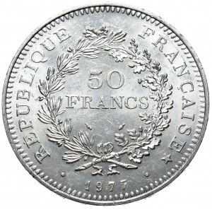 Francja, 50 franków 1977, Herkules