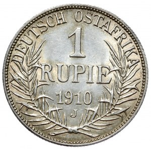 Niemcy, Niemiecka Afryka Wschodnia, Wilhelm II, 1 rupia 1910 J, Hamburg