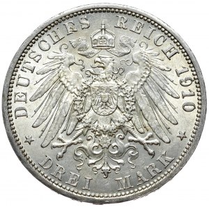 Niemcy, Prusy, 3 marki 1910 A, Berlin