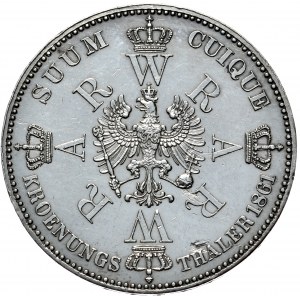 Niemcy, Prusy, talar koronacyjny 1861, Berlin