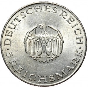Niemcy, Republika Weimarska, 3 marki 1929 A, Berlin, G. Lessing