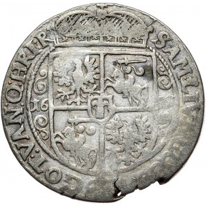 Zygmunt III Waza, ort 1621, Bydgoszcz, PRVS: MA.(16) pod popiersiem
