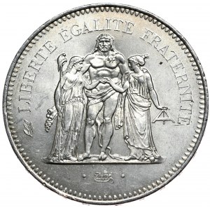Francja, 50 franków 1974, Herkules
