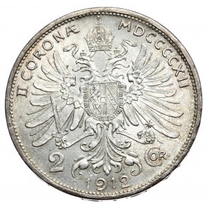 Austria, 2 korony 1912, Wiedeń