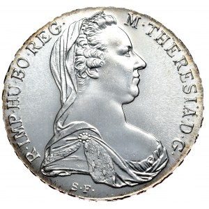 Austria, Maria Teresa, talar 1780r., nowe bicie