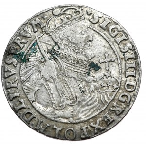Zygmunt III Waza, ort 1623, Bydgoszcz, PRV:M+, podwójnie nabita kryza