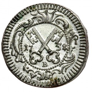 Niemcy, Ratyzbona, 1 krajcar 1758 B