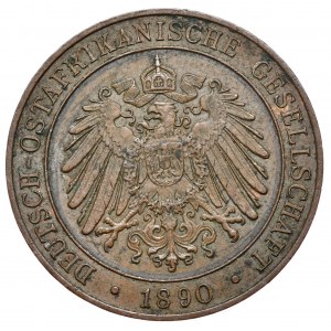 Niemcy, Niemiecka Afryka Wschodnia, 1 pesa 1890